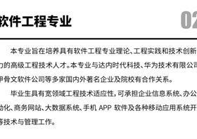 软件工程专业